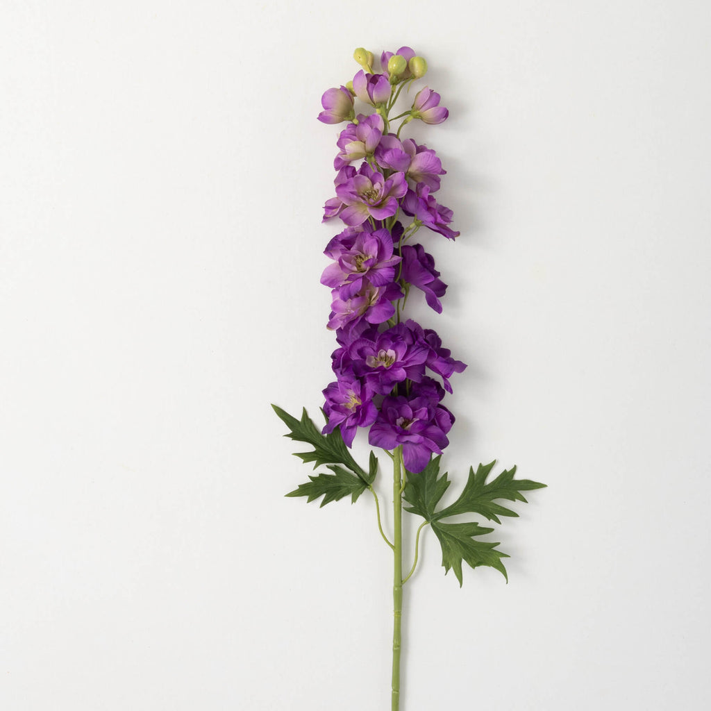 Perky Purple Delphinium Spray 