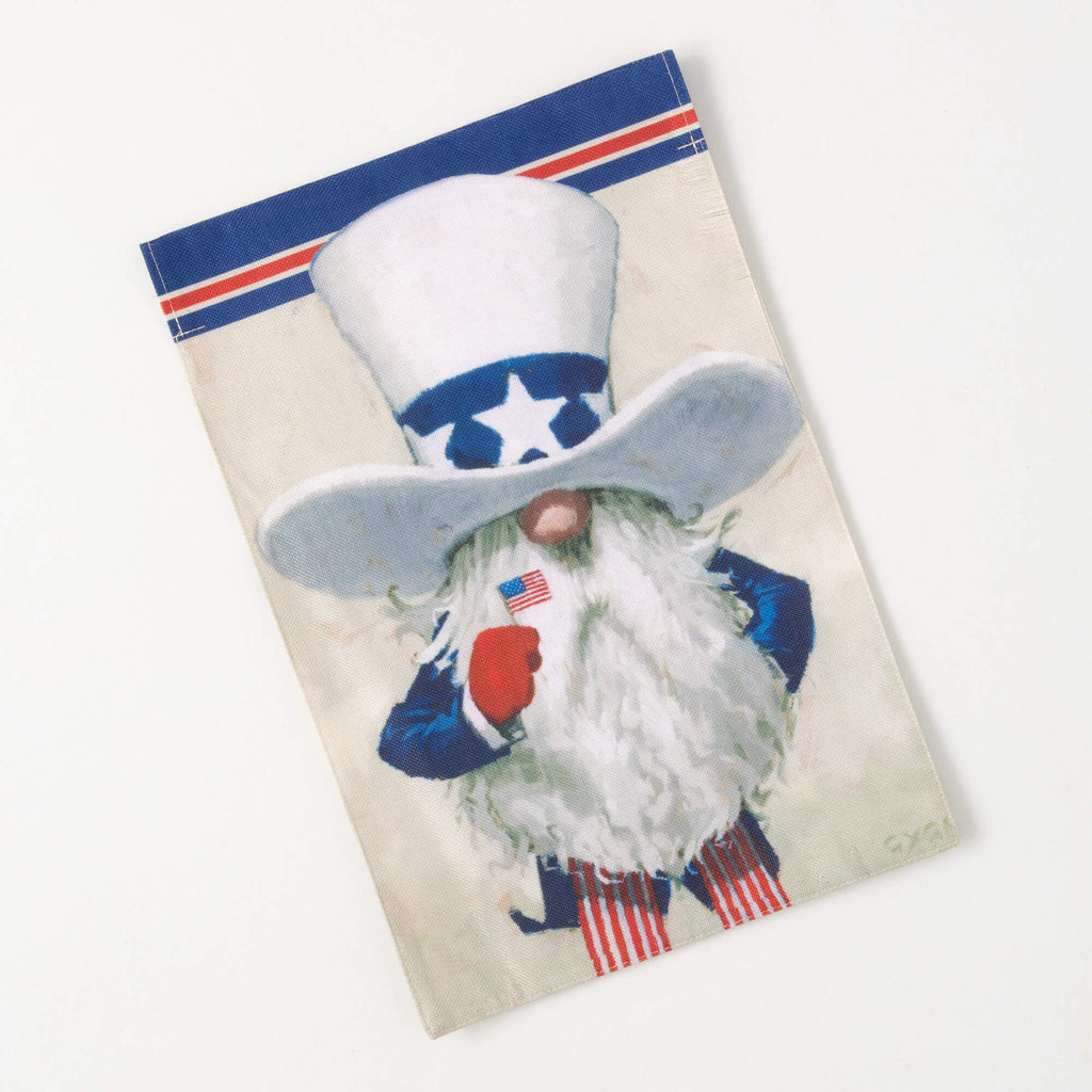 Gygi Uncle Sam Gnome Flag     