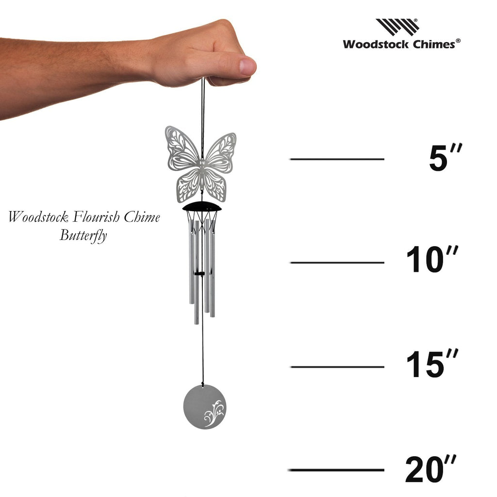 Flourish Chime - Butterfly proportion image