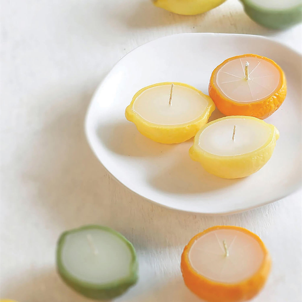 Scented Tangerine Fruit Votive