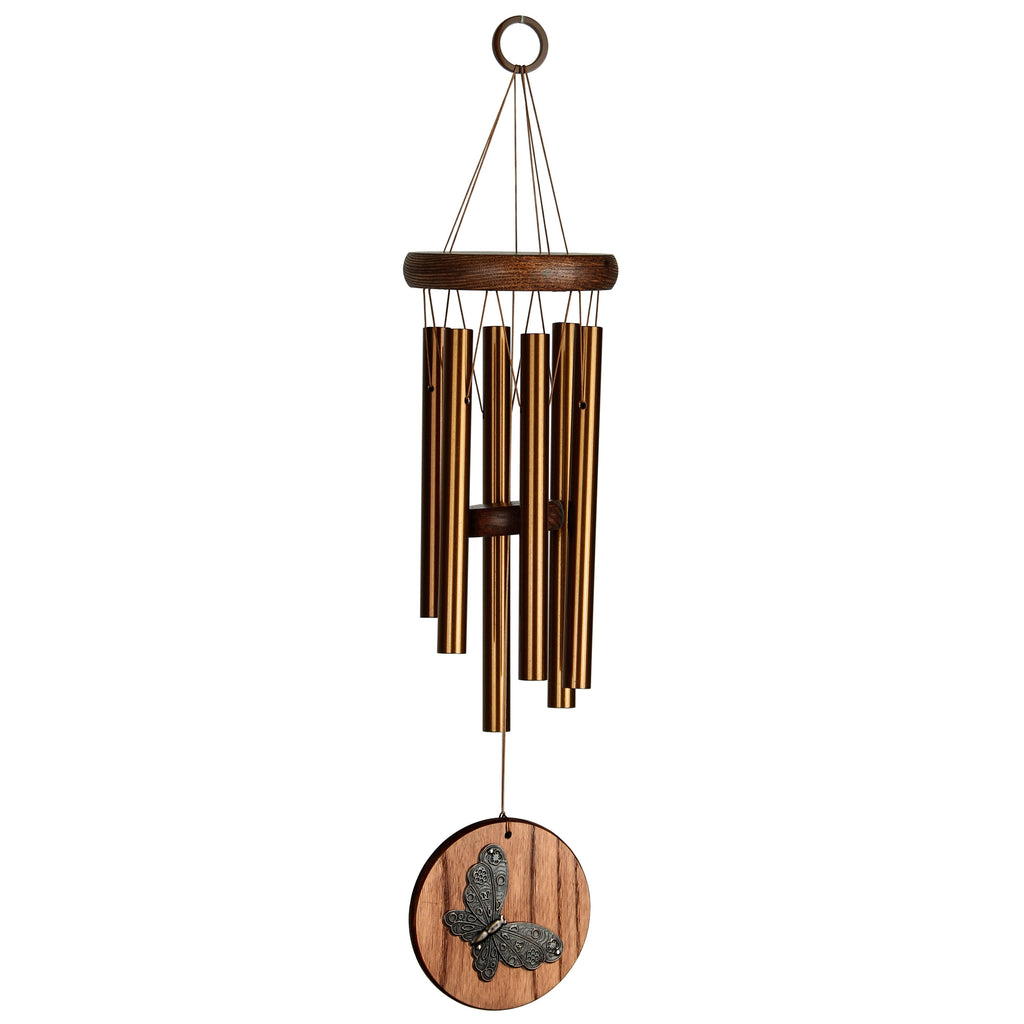 Woodstock Habitats Chime - Teak, Butterfly full product image