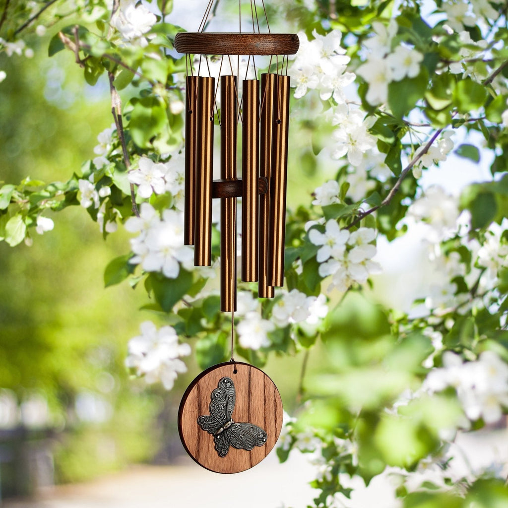 Woodstock Habitats Chime - Teak, Butterfly lifestyle image