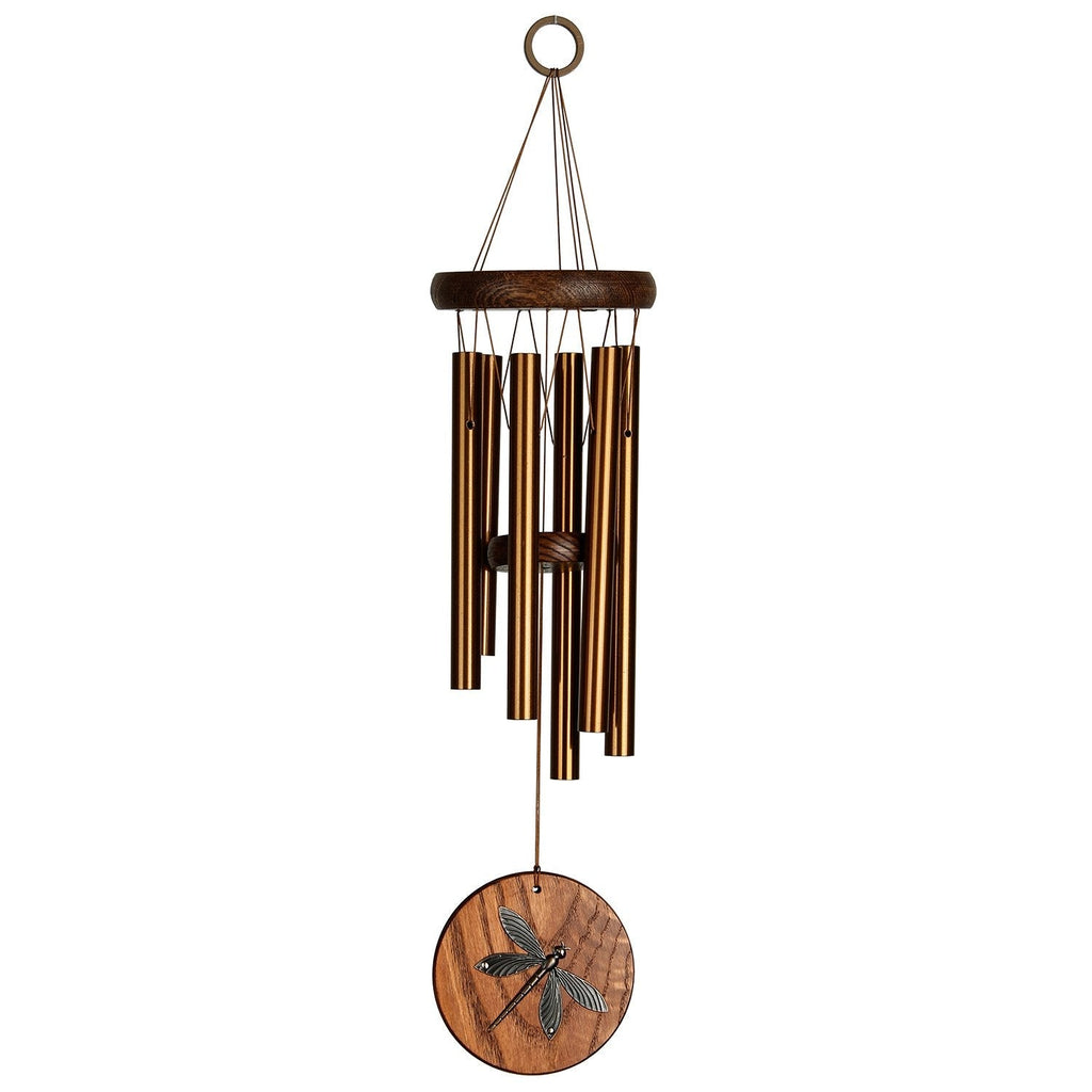 Woodstock Habitats Chime - Teak, Dragonfly full product image