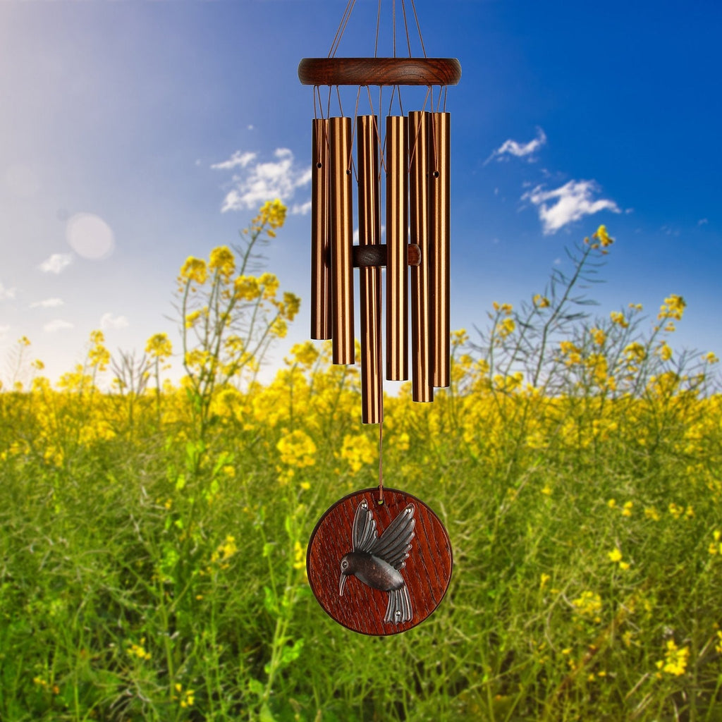 Woodstock Habitats Chime - Teak, Hummingbird lifestyle image