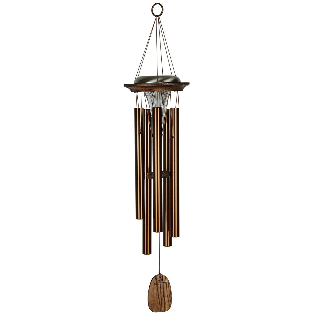 Moonlight Solar Chimes - Bronze full product image