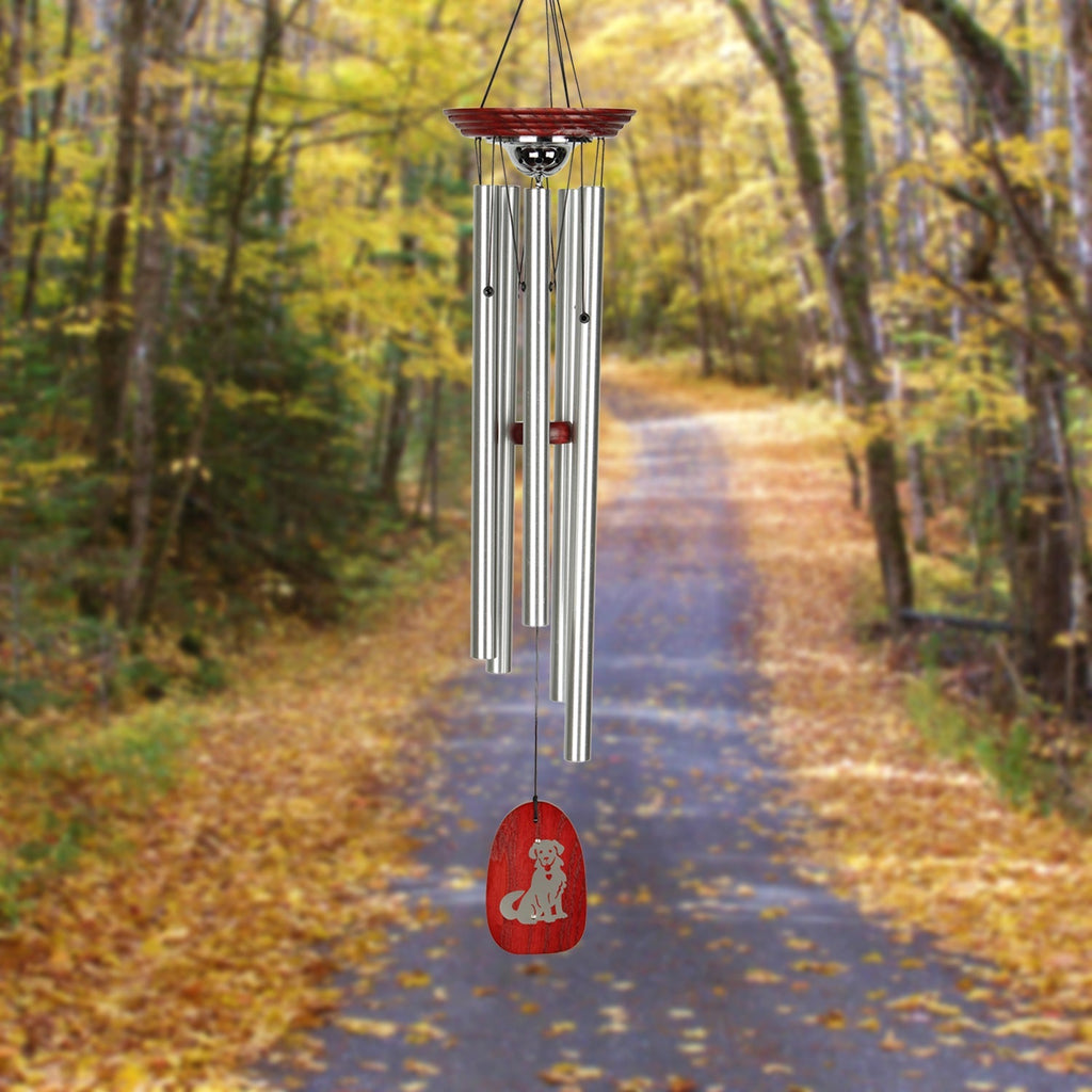 Pet Memorial Chime - Dog lifestyle image