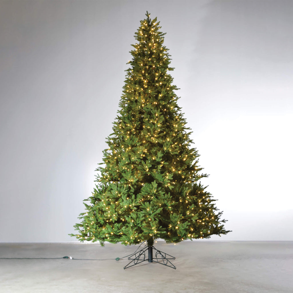 12' Lush Green Pre-Lit Tree   