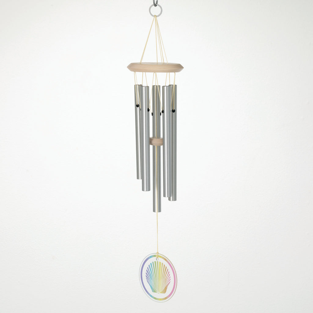 Woodstock Coastal Chime - Glass, Sea Shell