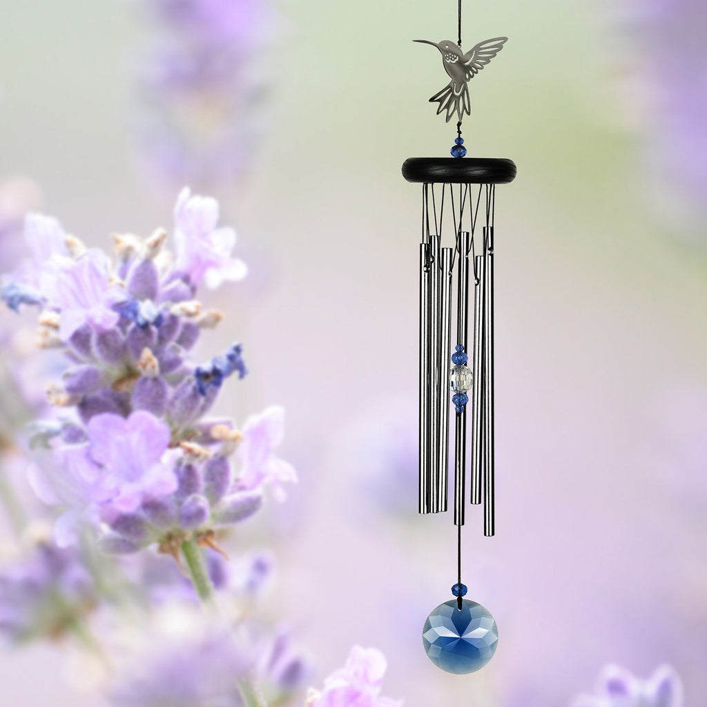 Crystal Hummingbird Chime lifestyle image